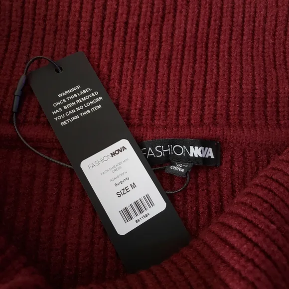 Fashion Nova Sweater Dress - Picture 5 of 6